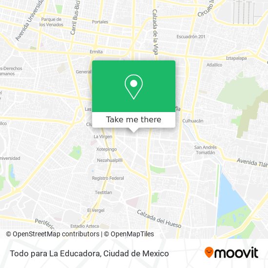 Mapa de Todo para La Educadora