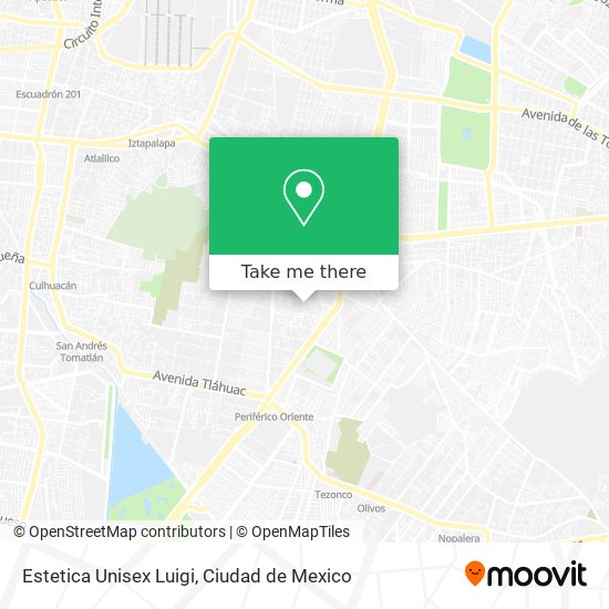 Estetica Unisex Luigi map