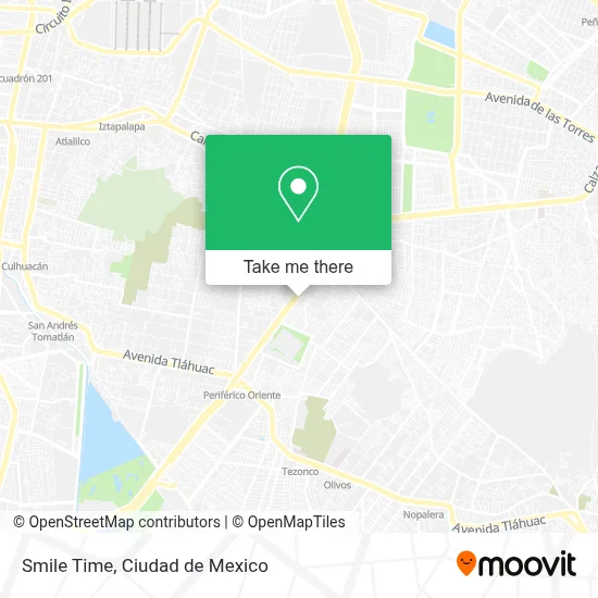Smile Time map