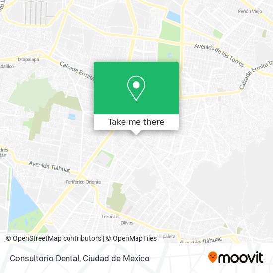 Consultorio Dental map