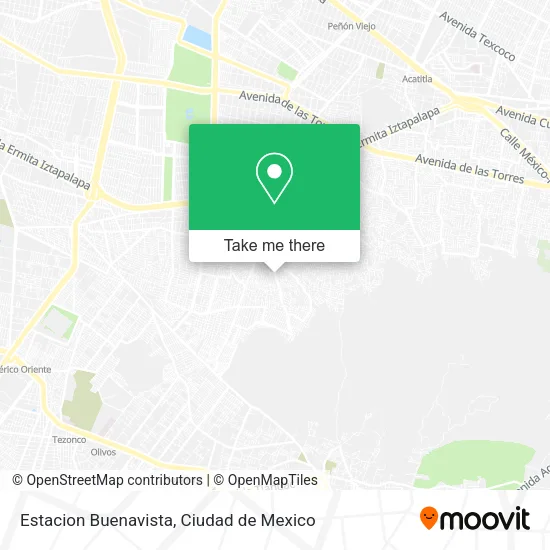 Estacion Buenavista map