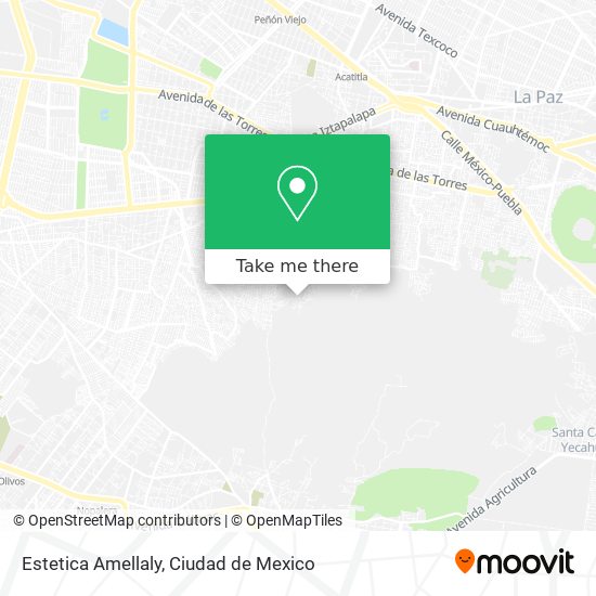 Estetica Amellaly map