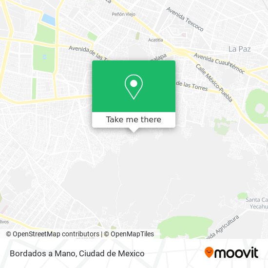 Mapa de Bordados a Mano