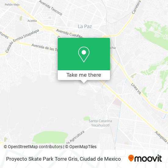 Proyecto Skate Park Torre Gris map