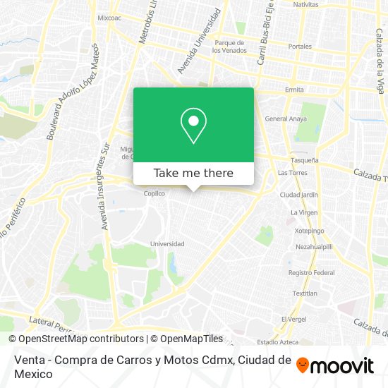 Venta - Compra de Carros y Motos Cdmx map