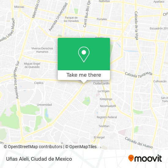 Mapa de Uñas Aleli