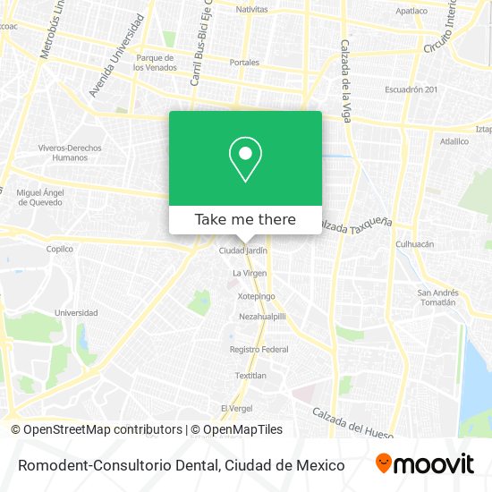 Romodent-Consultorio Dental map