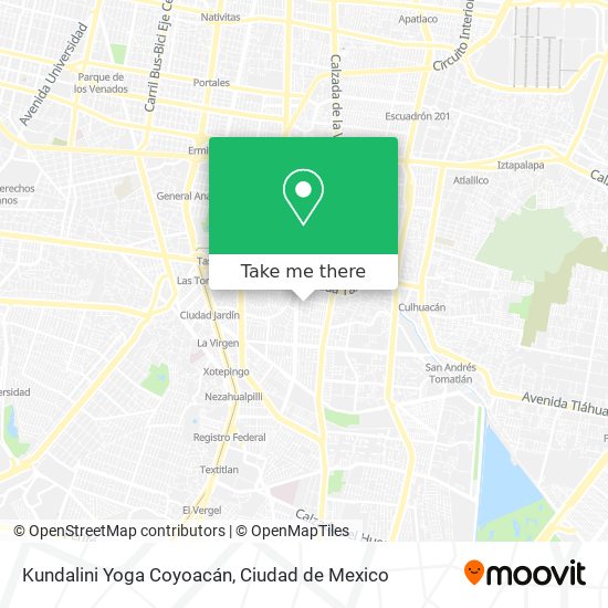 Kundalini Yoga Coyoacán map