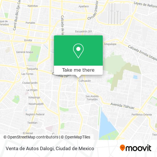 Venta de Autos Dalogi map