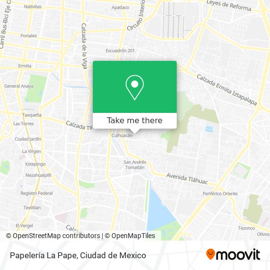 Papelería La Pape map