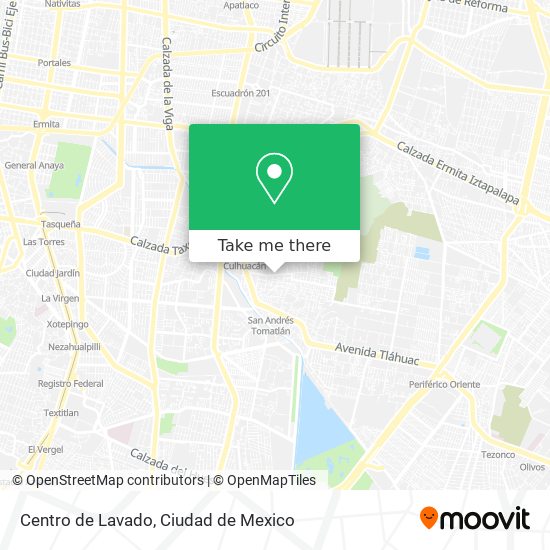 Mapa de Centro de Lavado