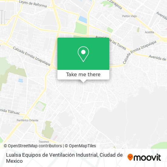 Lualsa Equipos de Ventilación Industrial map