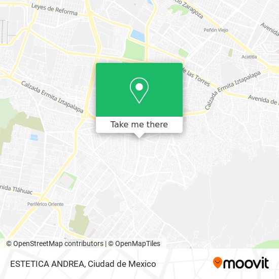 ESTETICA ANDREA map