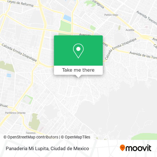 Panaderia Mi Lupita map