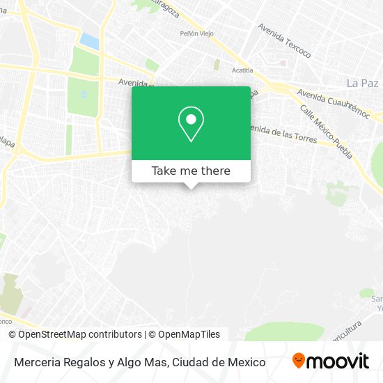 Merceria Regalos y Algo Mas map