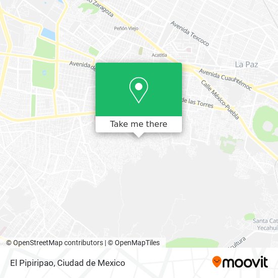 El Pipiripao map