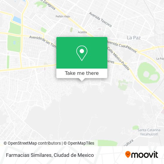 Farmacias Similares map