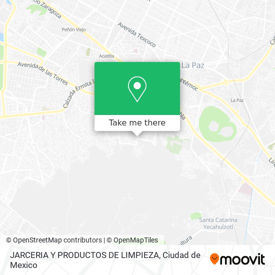 JARCERIA Y PRODUCTOS DE LIMPIEZA map