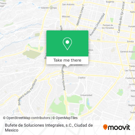 Bufete de Soluciones Integrales, s.C. map