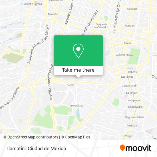 Mapa de Tlamatini