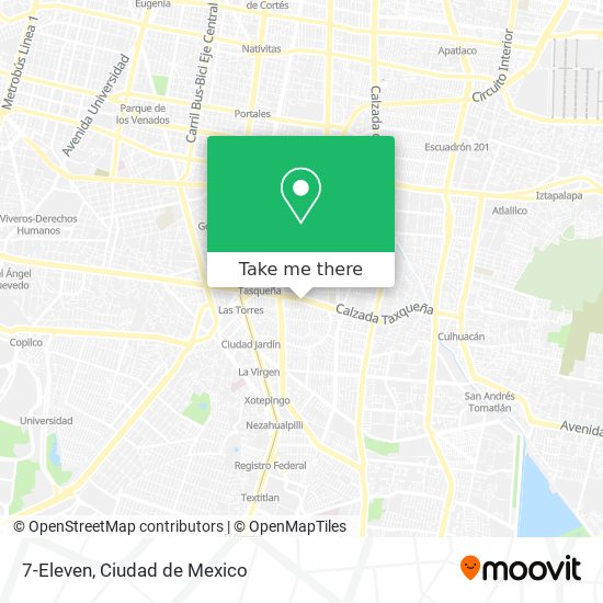 Mapa de 7-Eleven