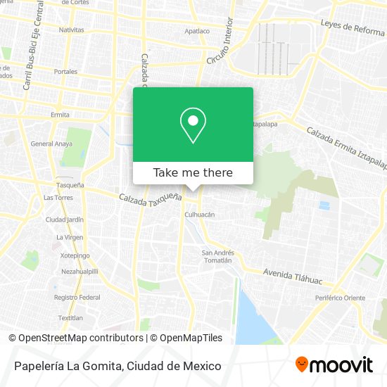 Papelería La Gomita map