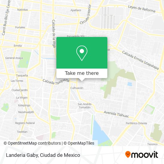 Landeria Gaby map