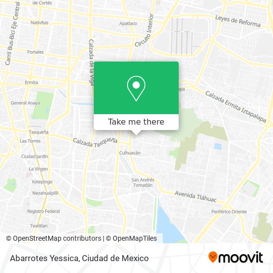 Abarrotes Yessica map