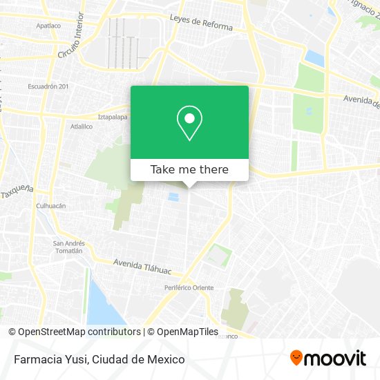 Mapa de Farmacia Yusi
