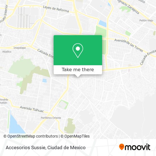 Accesorios Sussie map