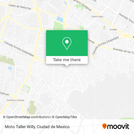 Moto Taller Willy map