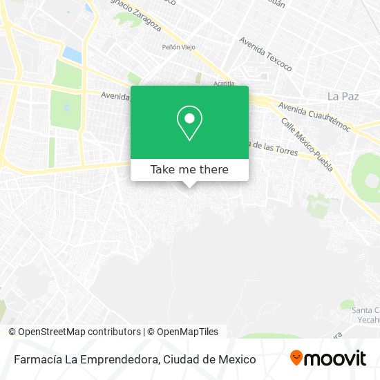 Farmacía La Emprendedora map