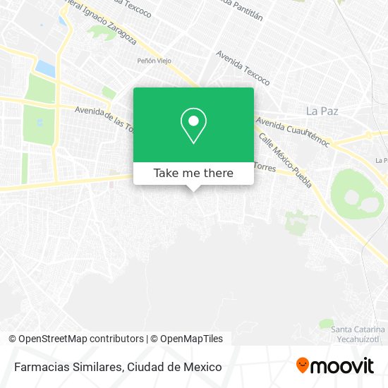 Farmacias Similares map