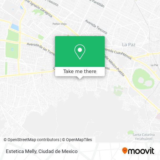 Estetica Melly map