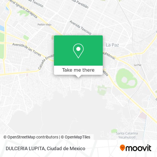 Mapa de DULCERIA LUPITA