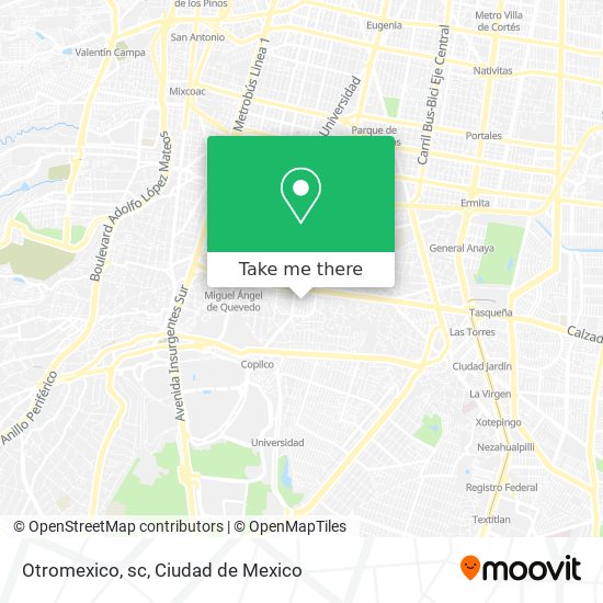 Otromexico, sc map