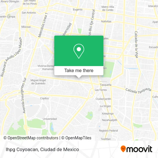 Ihpg Coyoacan map
