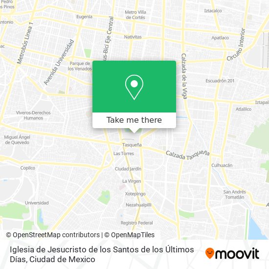 Iglesia de Jesucristo de los Santos de los Últimos Días map