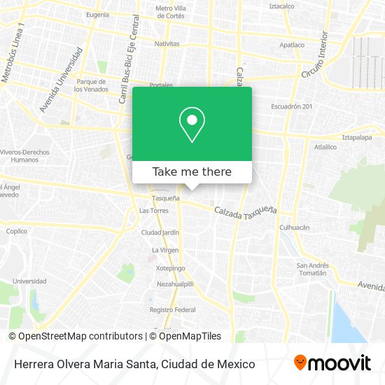 Mapa de Herrera Olvera Maria Santa