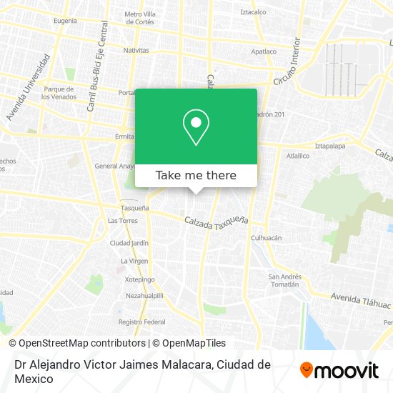 Dr Alejandro Victor Jaimes Malacara map