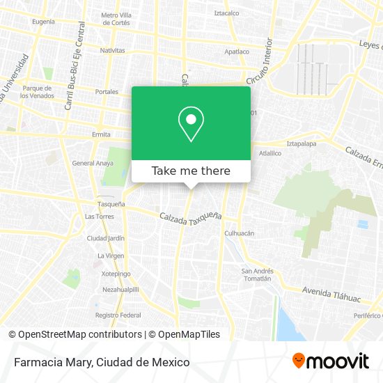 Mapa de Farmacia Mary