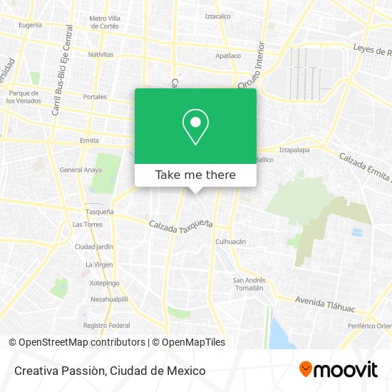 Creativa Passiòn map