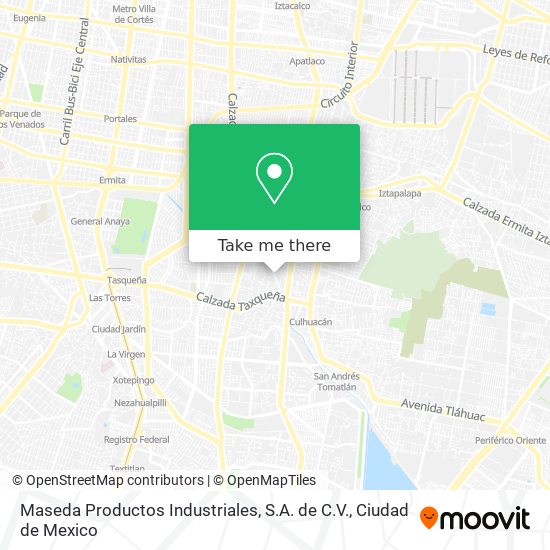 Maseda Productos Industriales, S.A. de C.V. map