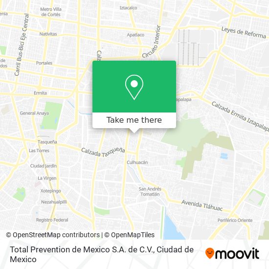 Total Prevention de Mexico S.A. de C.V. map