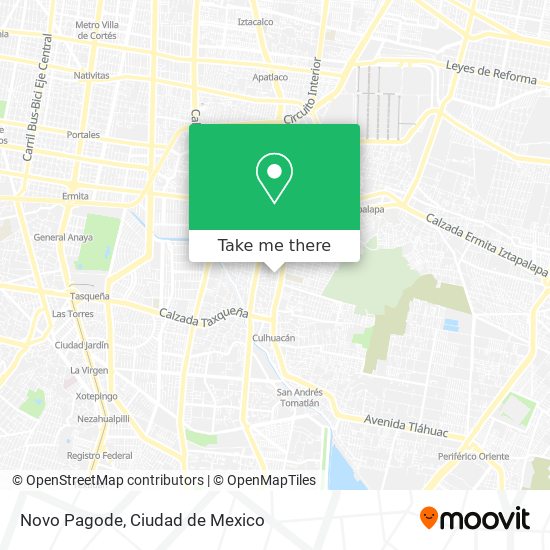 Novo Pagode map