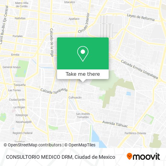 Mapa de CONSULTORIO MEDICO DRM