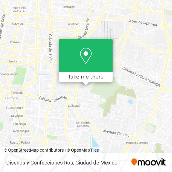 Diseños y Confecciones Ros map