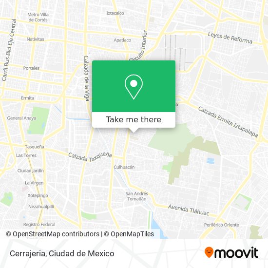 Mapa de Cerrajeria