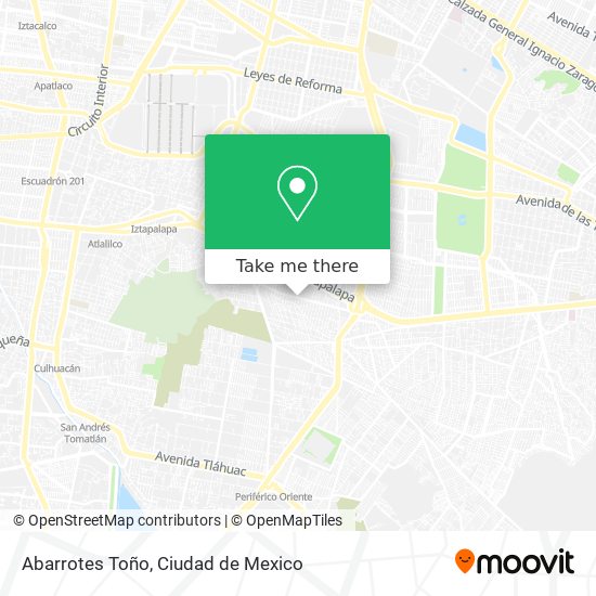 Abarrotes Toño map