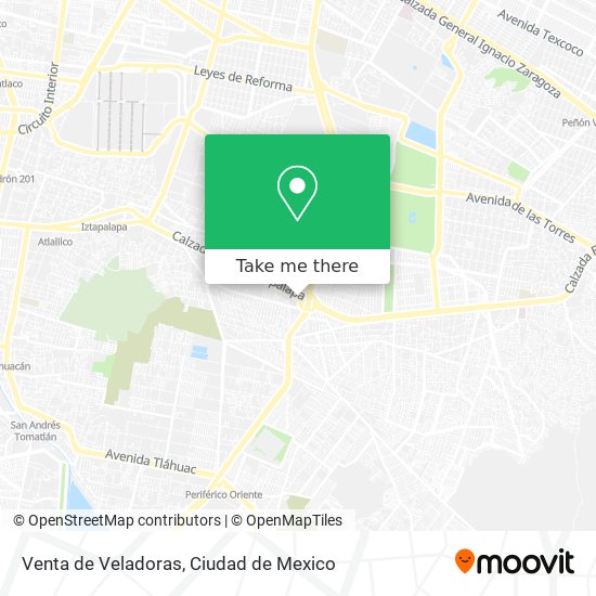 Venta de Veladoras map